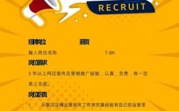 招聘宣传单页，如何吸引更多优秀人才？