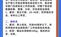 药业公司招聘信息有哪些岗位要求？