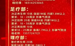 广州沐足招聘，薪资待遇怎么样？