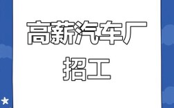 汽车厂最新招聘