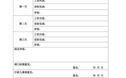 试岗期间员工具体该做什么？