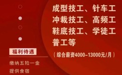 广东鞋厂招聘信息有哪些岗位要求？