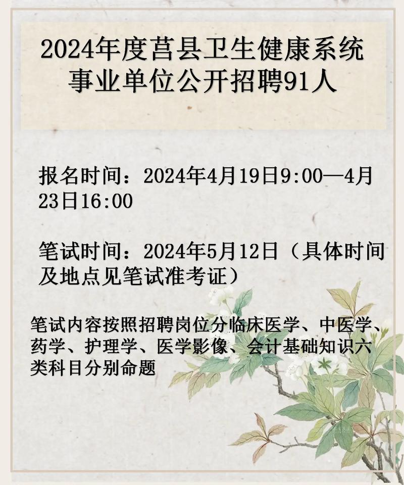 莒县医院招聘什么岗位？要求有哪些？-图1