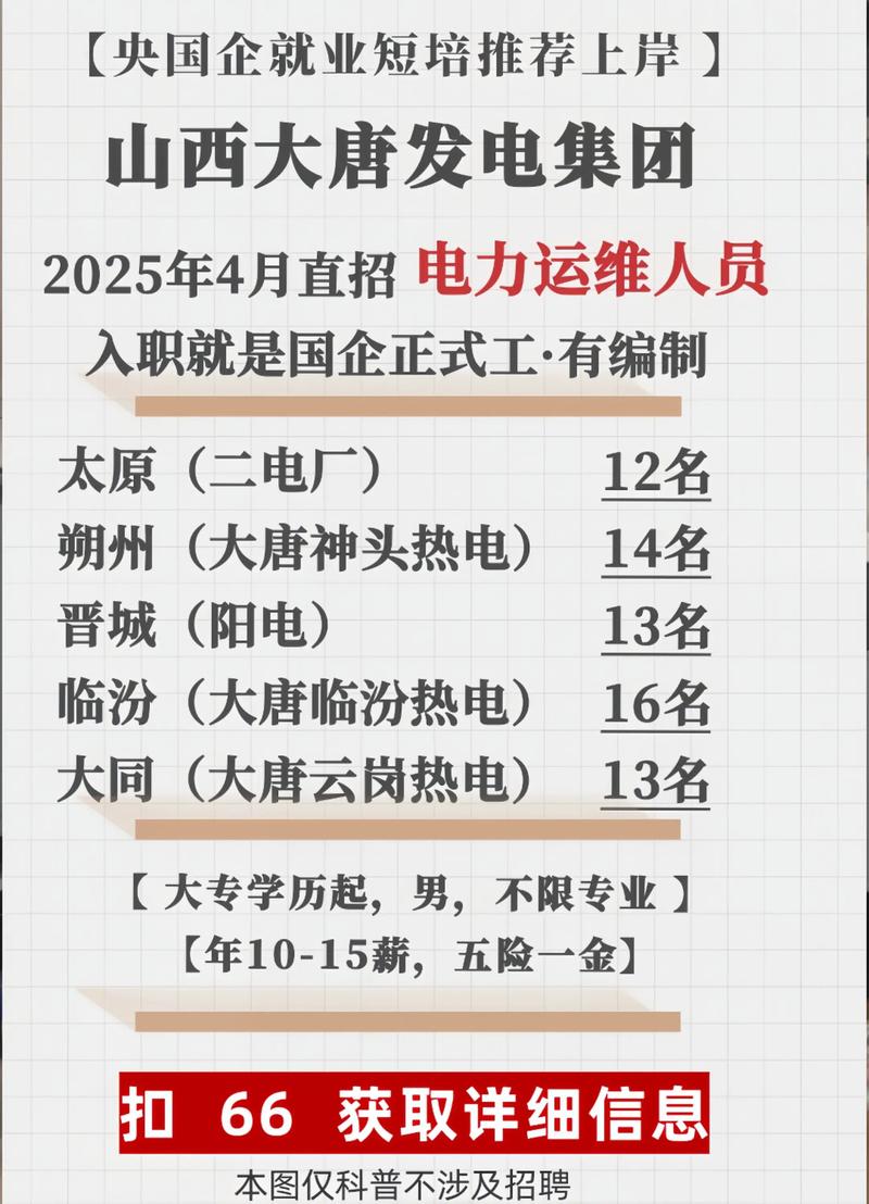 太原电厂招聘啥条件？-图1