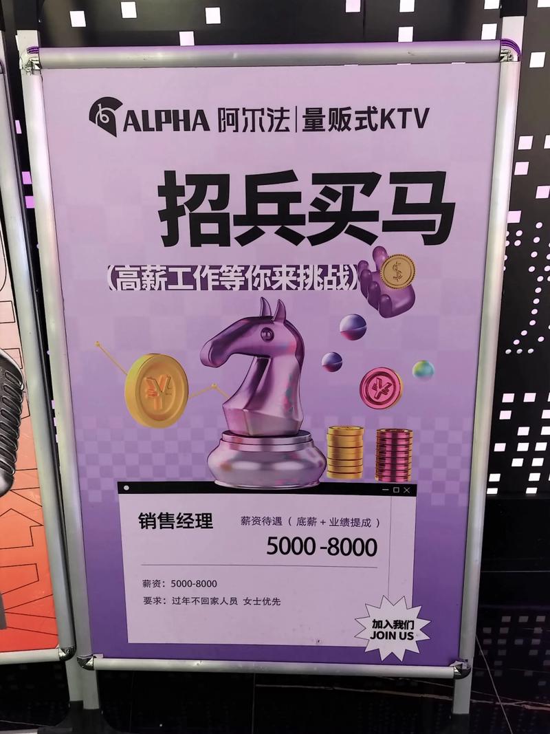 KTV招聘图片有哪些关键信息？-图2