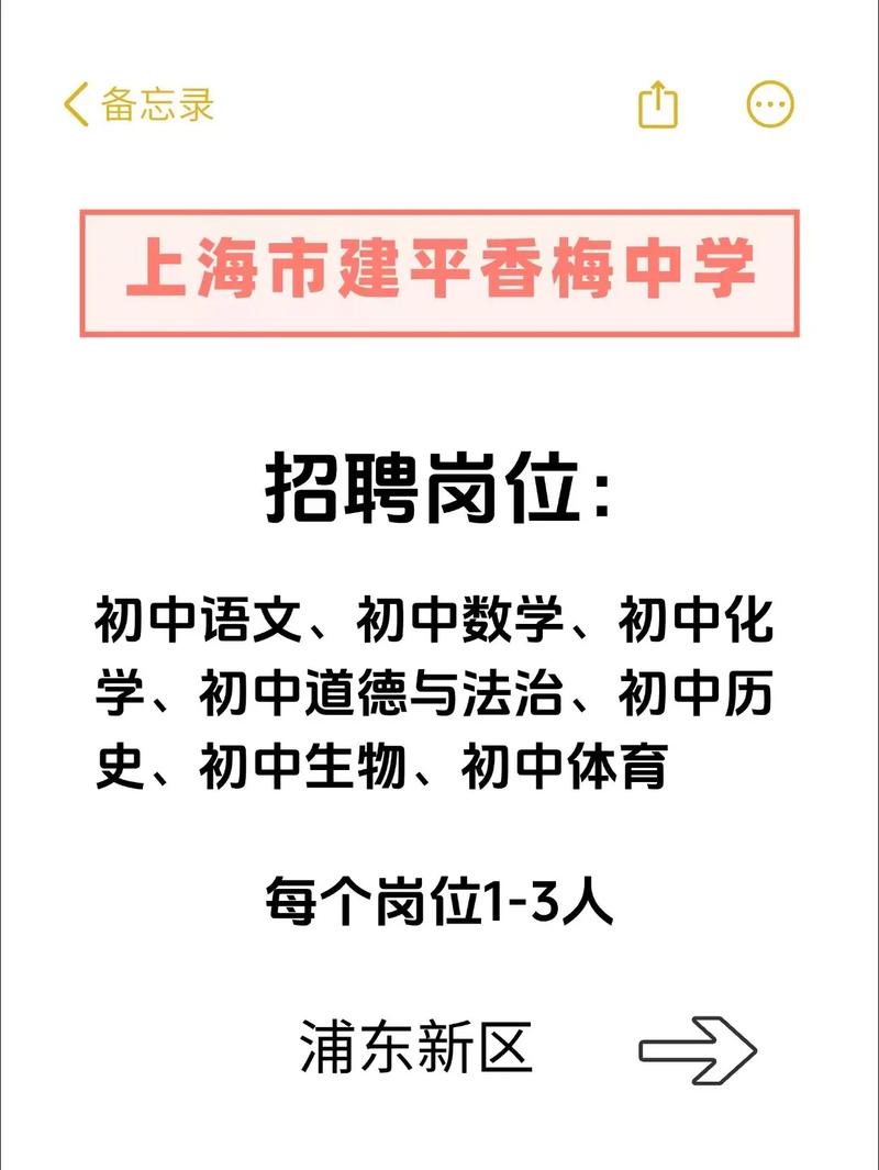 上海中学招聘-图1