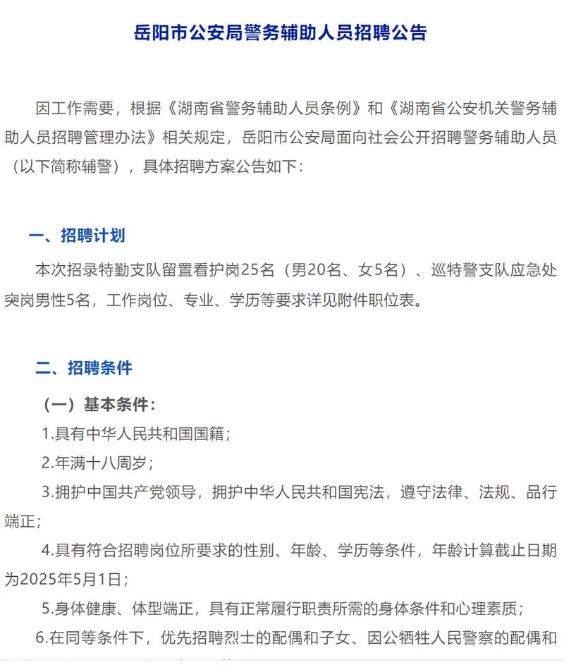 岳阳市招聘有哪些岗位和要求？-图2