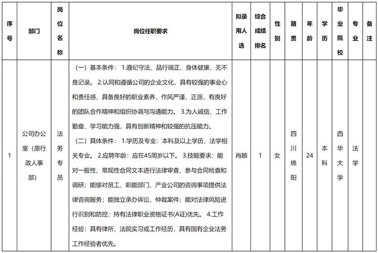 人力资源公司法务职务-图3
