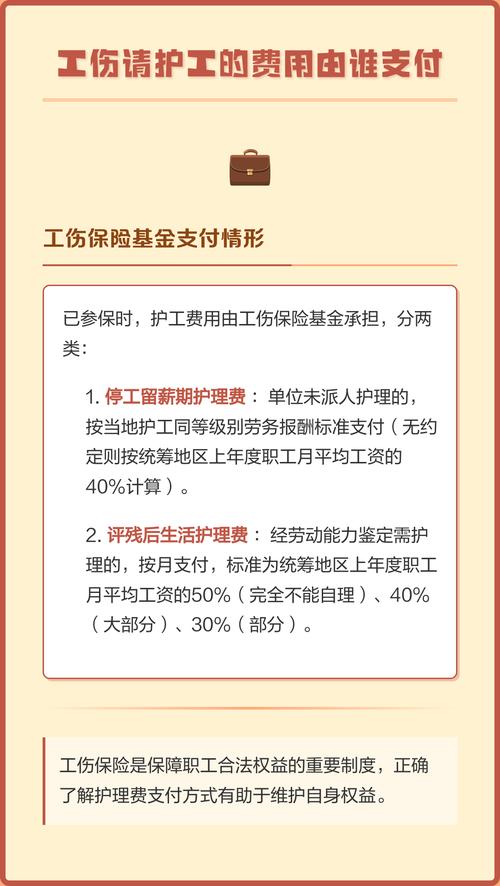 工伤护工费该谁承担?-图2 工伤护工费该谁承担?-图2