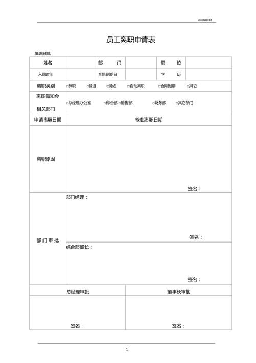 公司异动为何伴随离职表？-图1