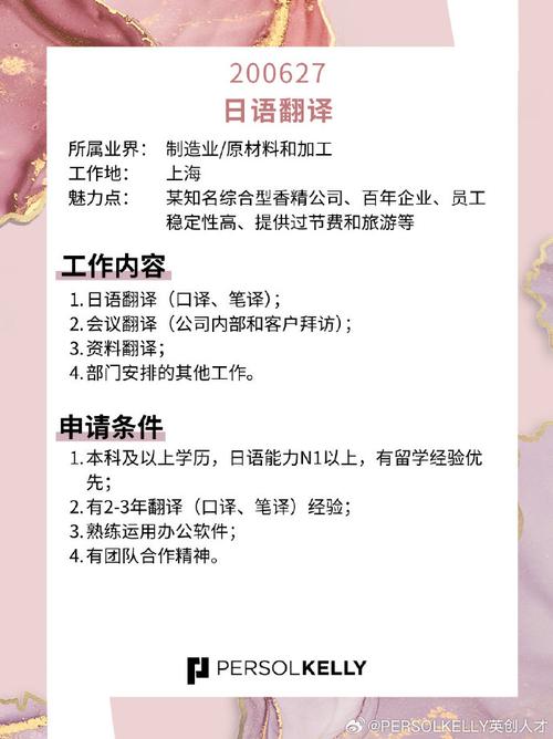 日语翻译招聘网-图1