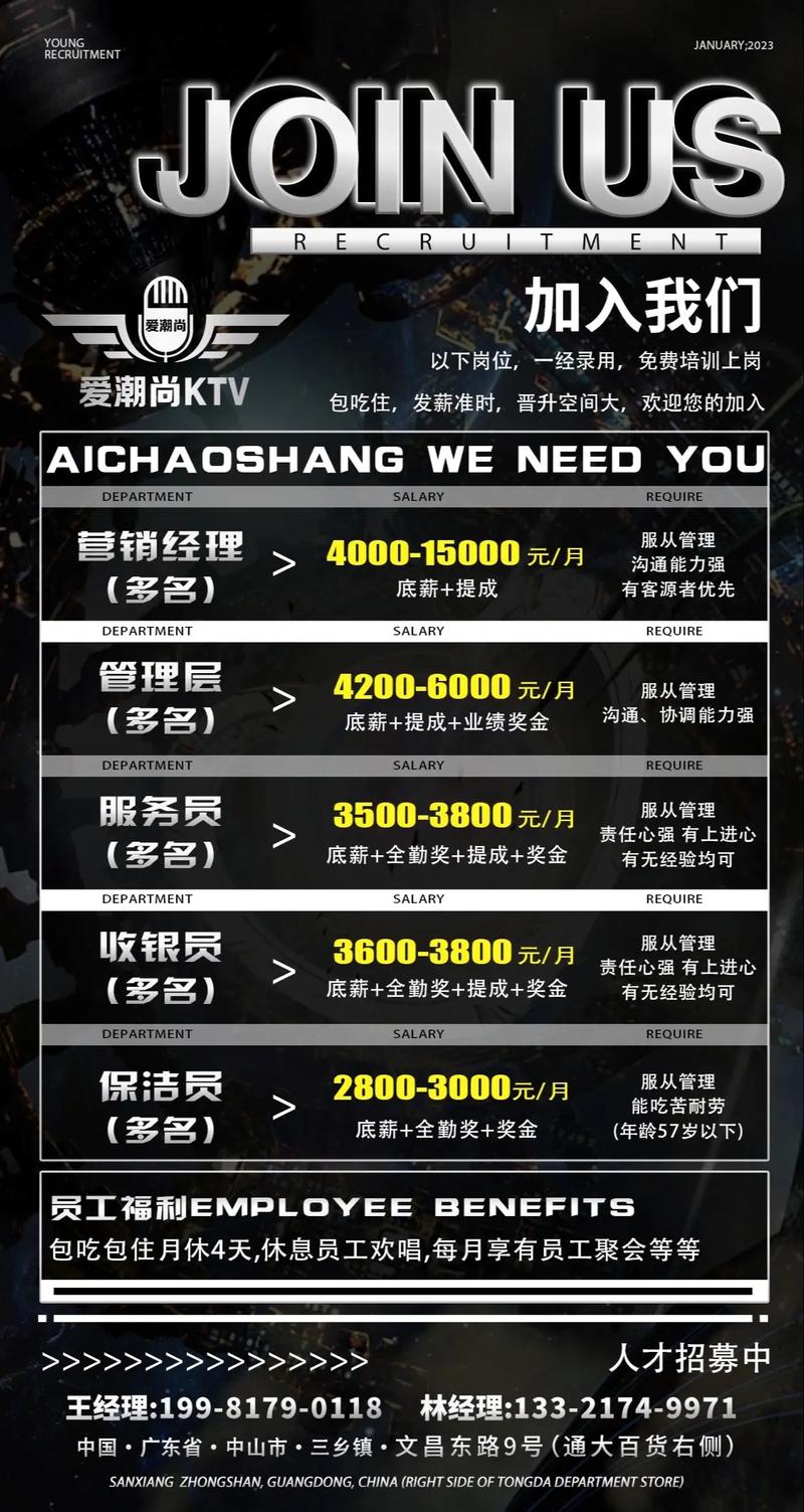 泉州KTV招聘，岗位要求有哪些？-图2