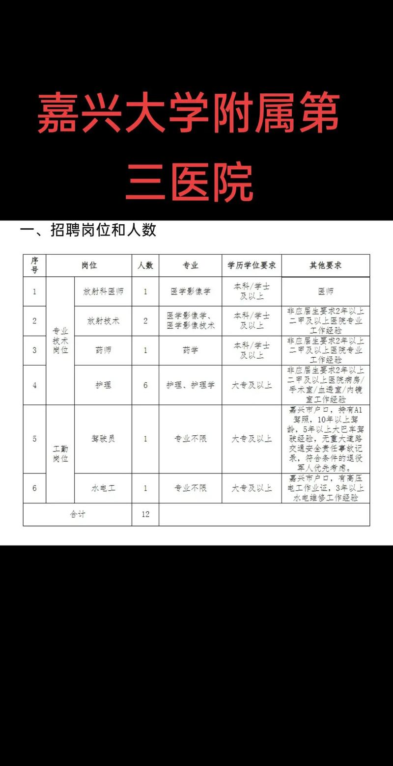 嘉兴学院招聘有何具体岗位与要求？-图1