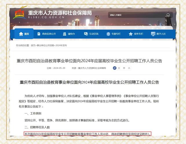 酉阳最新招聘信息有哪些岗位？-图2