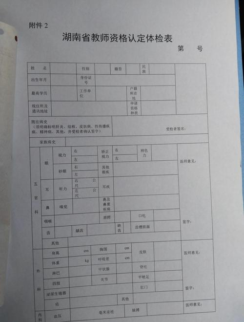 教师招聘体检标准具体有哪些要求?-图1 教师招聘体检标准具体有哪些要求?-图1