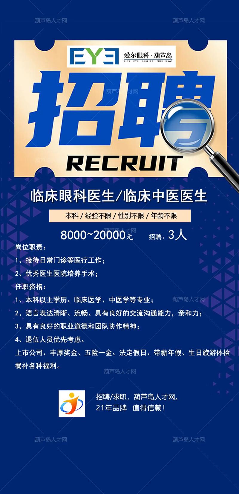 医院招聘广告，岗位要求与薪资匹配吗？-图2