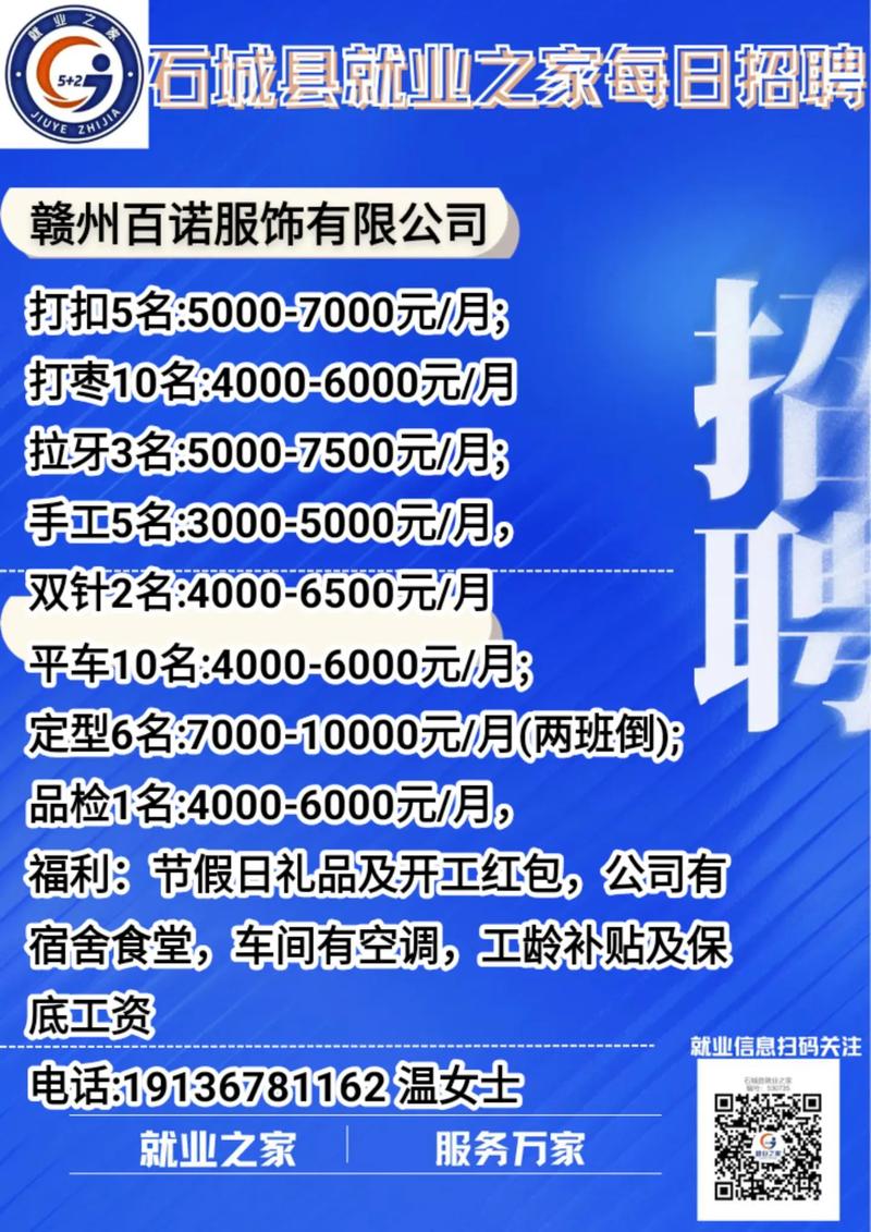 石城县招聘有哪些岗位?要求是什么?-图1 石城县招聘有哪些岗位?要求是什么?-图1