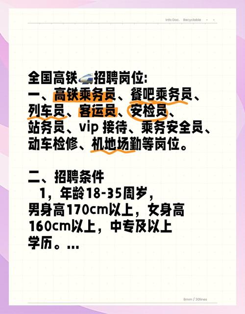 列车员招聘信息有哪些具体要求?-图1 列车员招聘信息有哪些具体要求?-图1