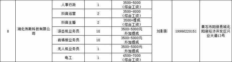阳新最新招聘有哪些岗位?-图2 阳新最新招聘有哪些岗位?-图2