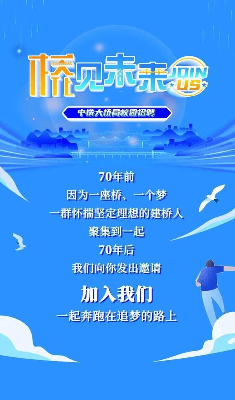 中铁大桥局招聘,有哪些岗位要求?-图1 中铁大桥局招聘,有哪些岗位要求?-图1