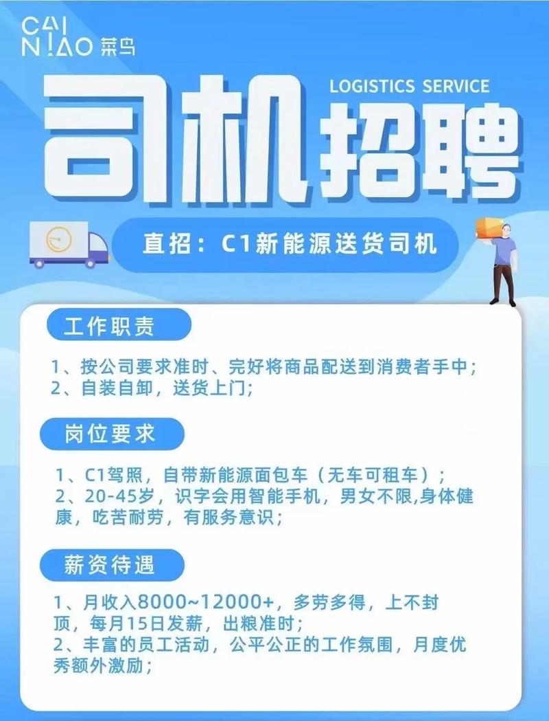 临沂司机招聘信息有哪些具体要求？-图1