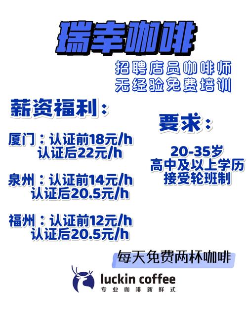 瑞幸咖啡兼职招聘，具体要求有哪些？-图1