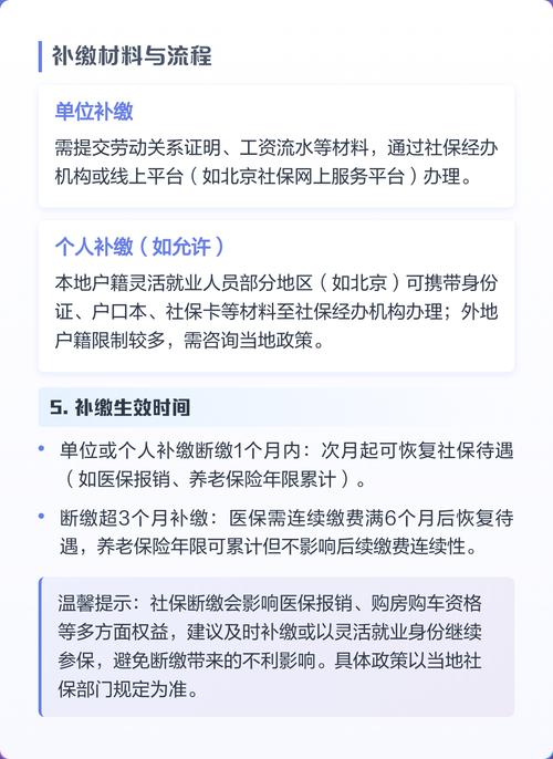 断交社保能补缴吗？-图3