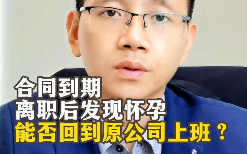 离职前怀孕，还能回旧公司吗？-图1