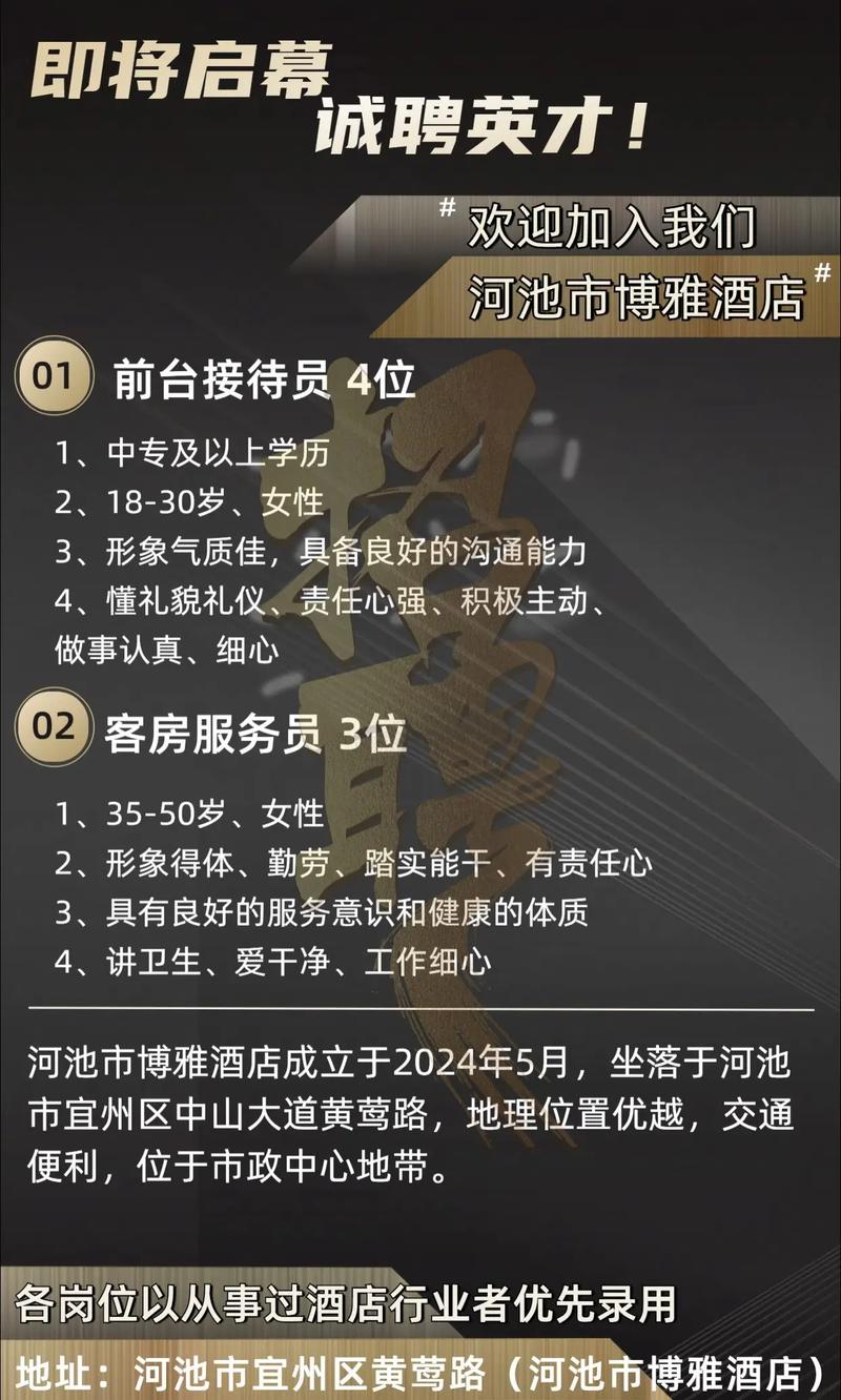 宜兴酒店招聘，哪些岗位在招？-图1